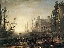 Haven (Villa Medici) (1637) Claude Lorrain