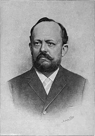 Lothar Kempter  reproductie uit Art. Anst. J.A. Preuss: Die Stadt Zürich, Zürich, 1896