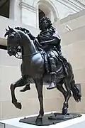 Ruiterstandbeeld van Lodewijk XIV van Frankrijk, 1692, Louvre, Parijs