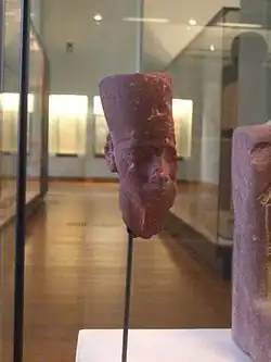 Hoofd van de farao Djedefre van kwartsietLouvre