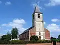 Parochiekerk Sint-Martinus met kerkhof