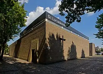 Kerkzaal vanaf de Lage Witsiebaan