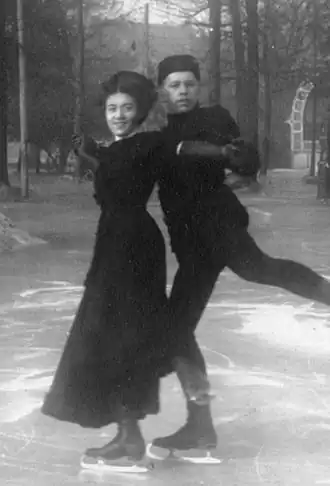 Walter Jakobsson en Ludovika Eilers (1909)