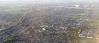 Blankenburg van boven gezien