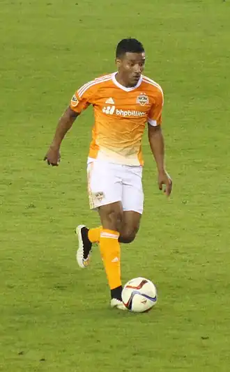 Garrido in 2015 als speler van Houston Dynamo