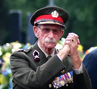 Luitenant-generaal Meines tijdens de Indiëherdenking 2013, Roermond