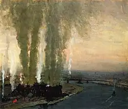 Roundhouse at high bridge