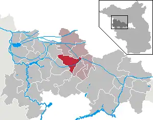 Kaart van Mühlenberge