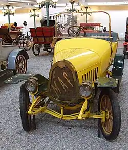 Door Hugo Ruppe ontworpen M.A.F. Torpedo F5 uit 1914