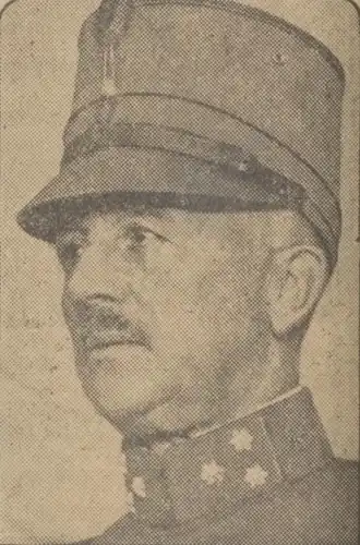 Belzer als kolonel der infanterie (1927)