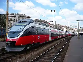 Een Talent van de MÁV in Budapest Déli pályaudvar