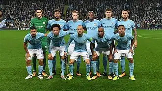 Manchester City FC in het seizoen 2017/18