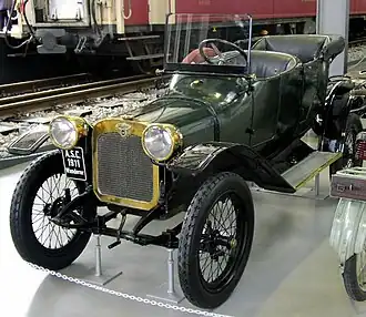 Wanderer W1 pre-productiemodel uit 1911