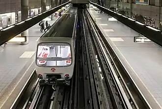 Station Gare de Vaise op lijn D