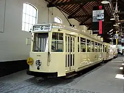 Motorwagen 10485 van de Nationale Maatschappij van Buurtspoorwegen heeft als lijn G Noordstation – Grimbergen ook een plaats in de Brusselse vervoersgeschiedenis. Echter kan hij niet meer rijden want deze tram is op meterspoor terwijl de MIVB-lijnen normaalsporig zijn.