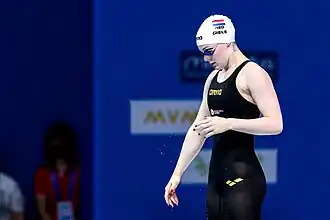 Tessa Giele op het EK 2021, Boedapest