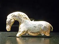 Wild paard uit de Vogelherdgrotten