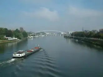 De Maas nabij Maastricht