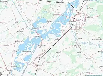 Stevensweert aan de Maas en de Maasplassen