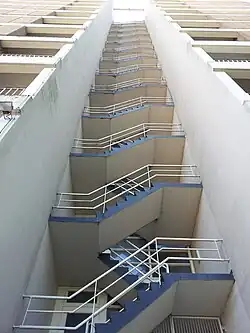 Idem, detail noodtrap