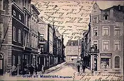 Straatbeeld, ca. 1900