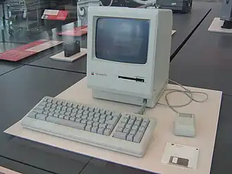 Macintosh Plus in het Nationaal Museum voor Wetenschap en Technologie in Spanje
