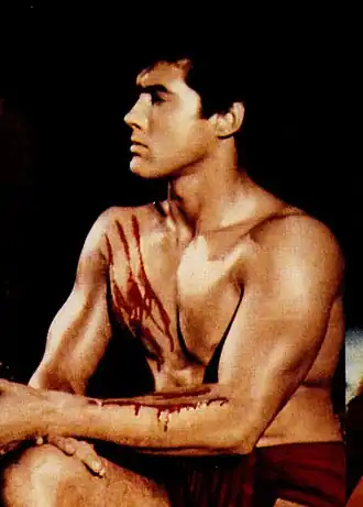 Still van vertolker Kirk Morris als Maciste, 1962.