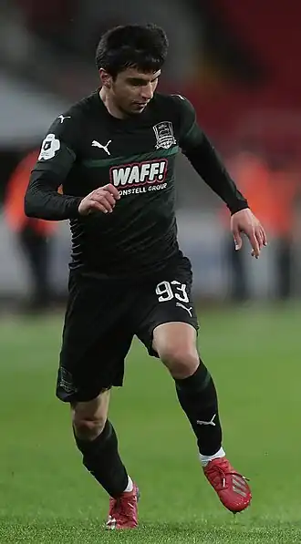Soelejmanov in 2019 als speler van FK Krasnodar