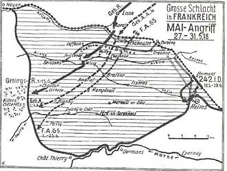 Duitse veroveringen tijdens het offensief