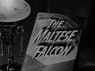 Openingstitels voor The Maltese Falcon