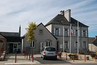 Het gemeentehuis van Kernouës