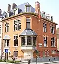 Het Huis van de Quakers op het Ambiorixplein, uit 1899