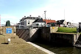 Westzijde sluis