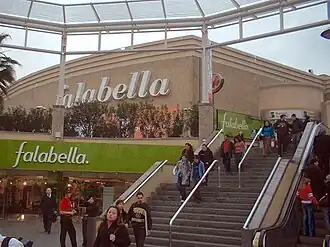 Winkel in winkelcentrum Plaza Vespucio