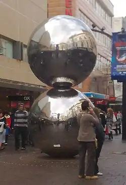 The Spheres (1979) Bert Flugelman, Rundle Mall, Adelaide