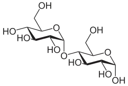 Structuurformule van maltose