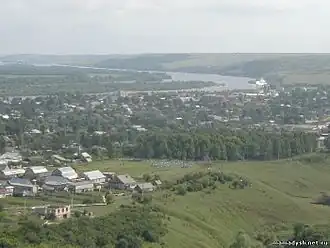 Uitzicht op Mamadysj