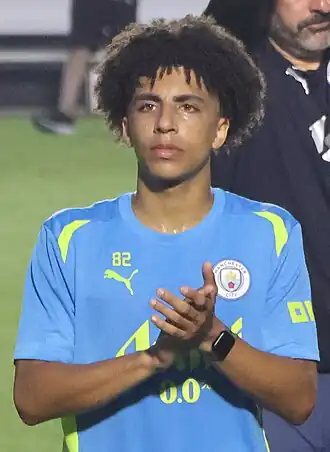 Lewis namens Manchester City in juli 2024