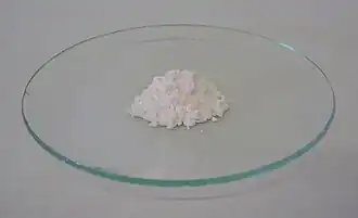 Mangaan(II)sulfaat-kristallen