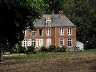 Manoir de Boullancourt, noordzijde
