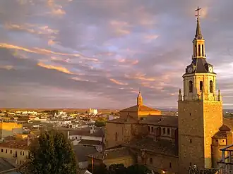 Zonsondergang in Manzanares