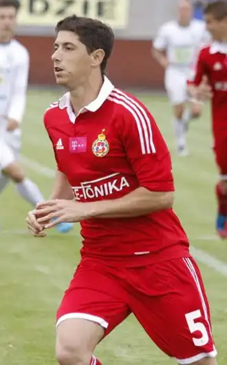 Melikson in 2012 als speler van Wisła Kraków