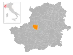 Locatie van Condove in Turijn (TO)