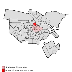 Locatie in de gemeente