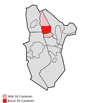Kaart van Casteren