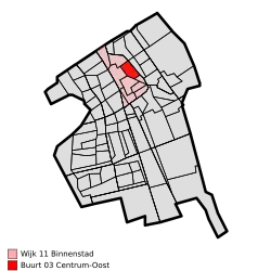 Locatie in de gemeente