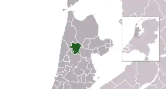 Kaart van Dijk en Waard