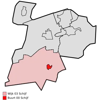 Locatie in de gemeente