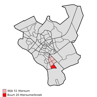 Kaart van Ittersumerbroek