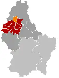 Kaart van Eschweiler